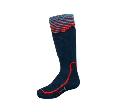 Point6 Merino Kids Mountain Magic Light OTC Ski/Snowboard Socks