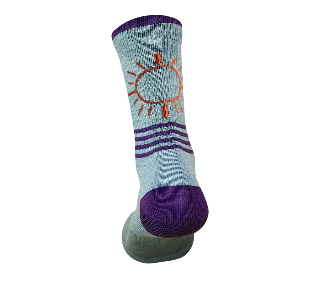 Point6 Merino Rising Sun III Ultra Light 3/4 Crew Sock